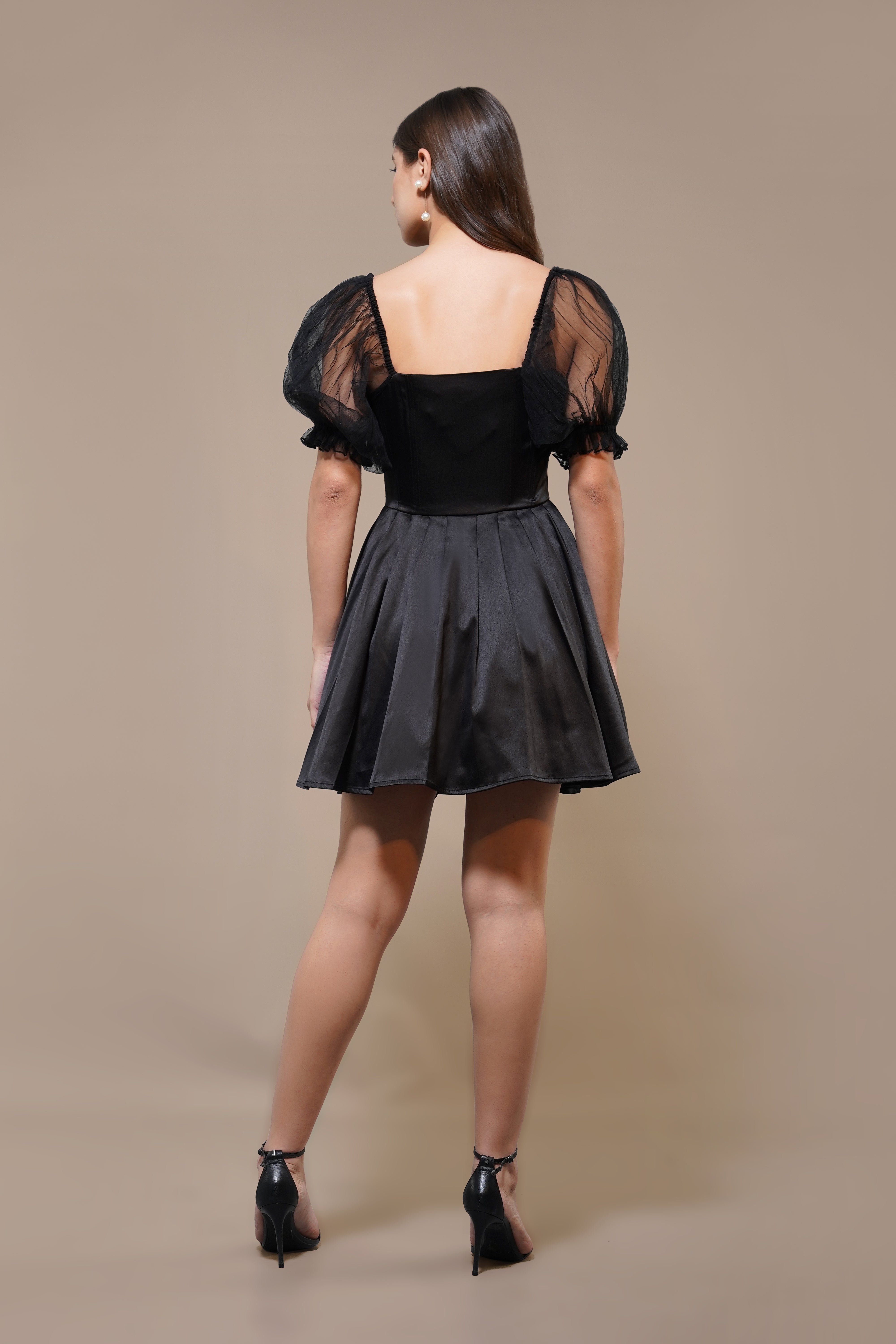 Keila Mini Dress in Black