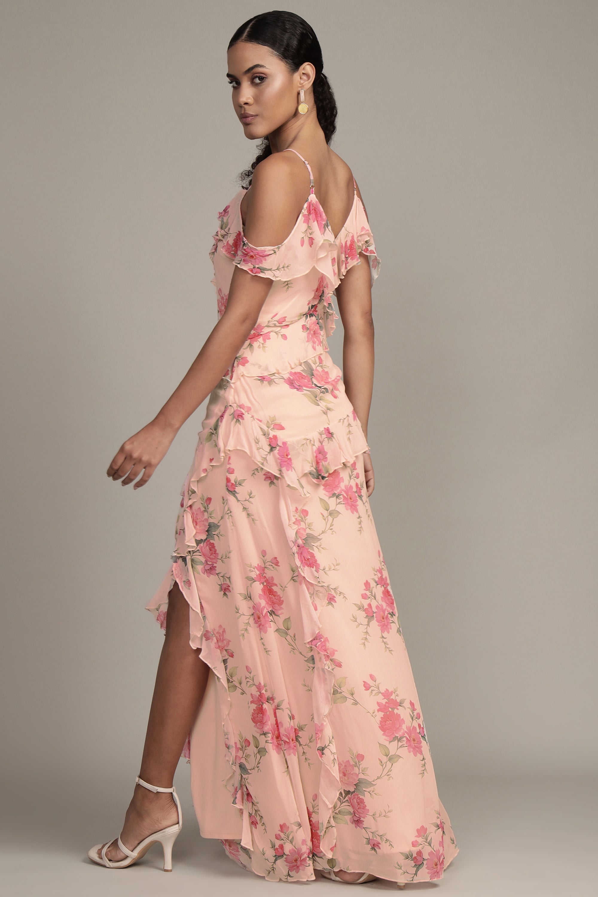 Leighton Maxi Dress in Floral Print