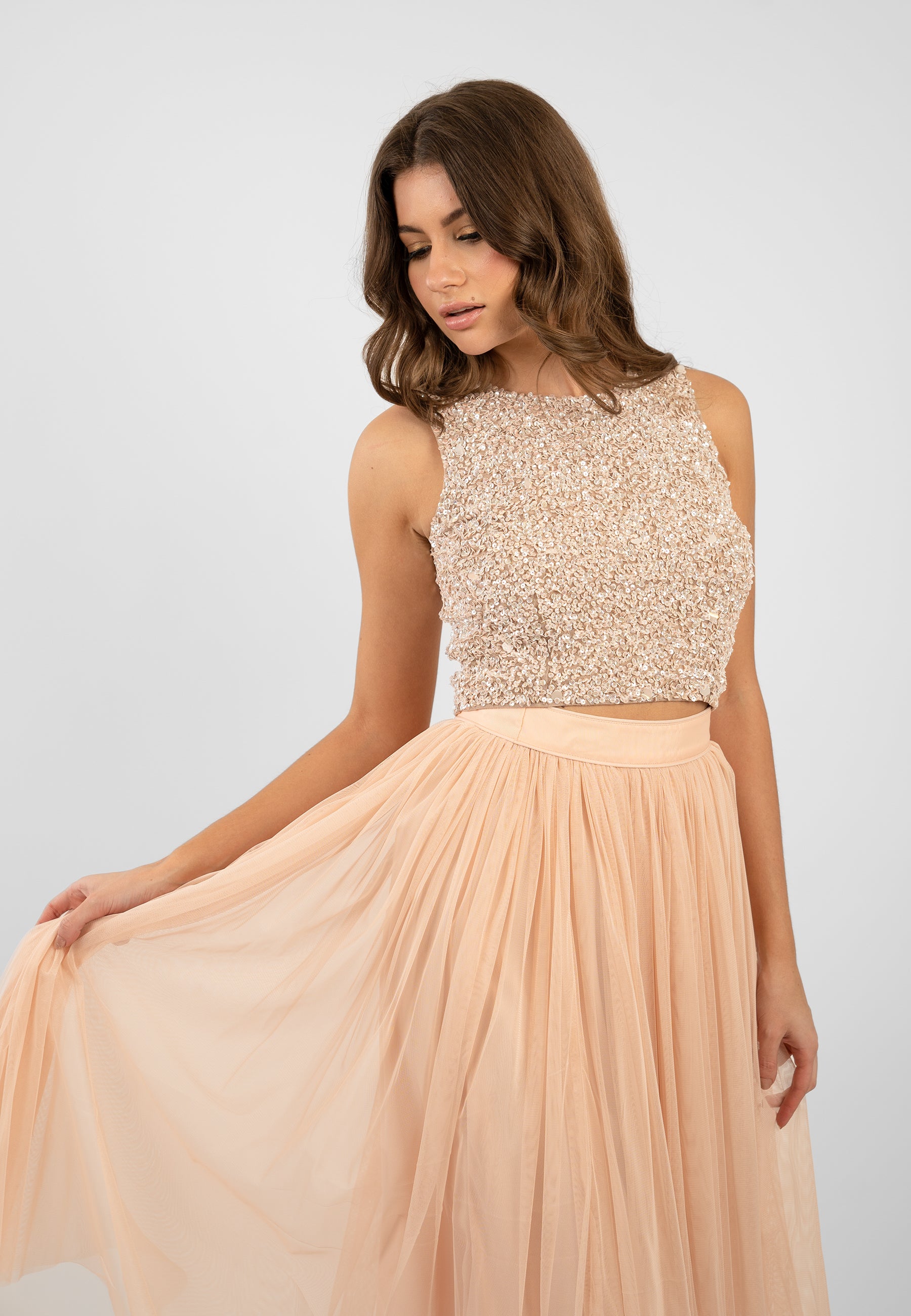 Sequin Tops Dressy Beaded Tops Long Sleeve Plus Size Beaded Tops