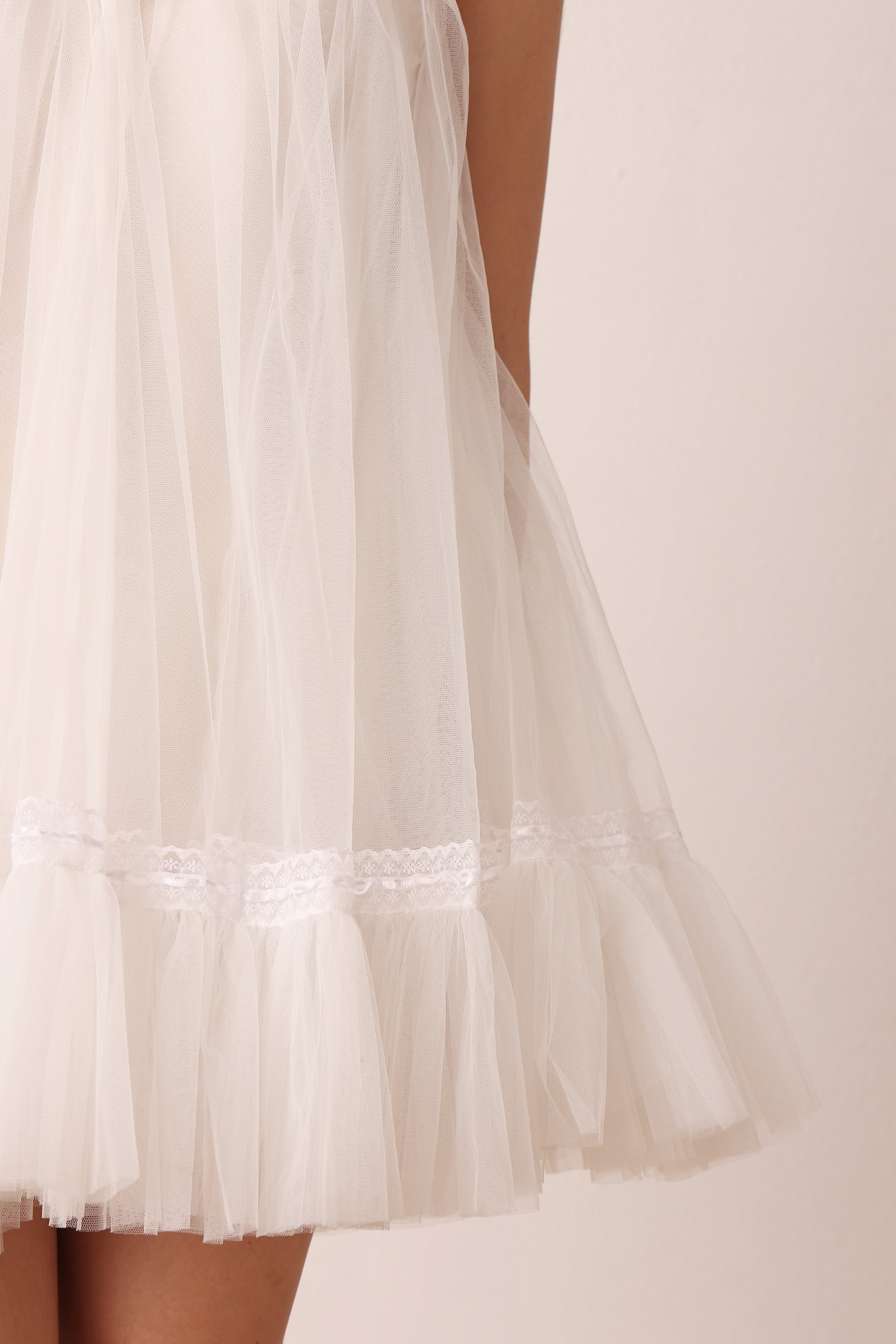 Sadie Mini Dress in Buttercream