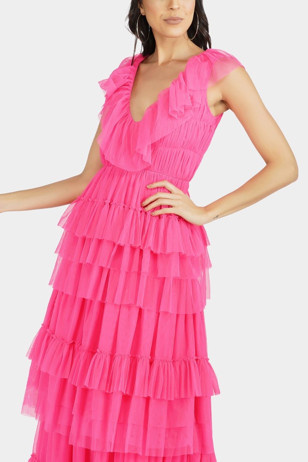 Alexandra Maxi in Pink