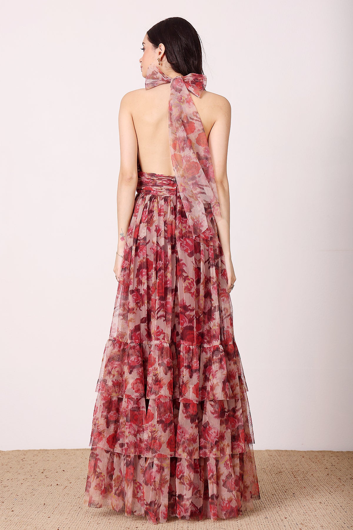 Alisha Midaxi in Rose Floral