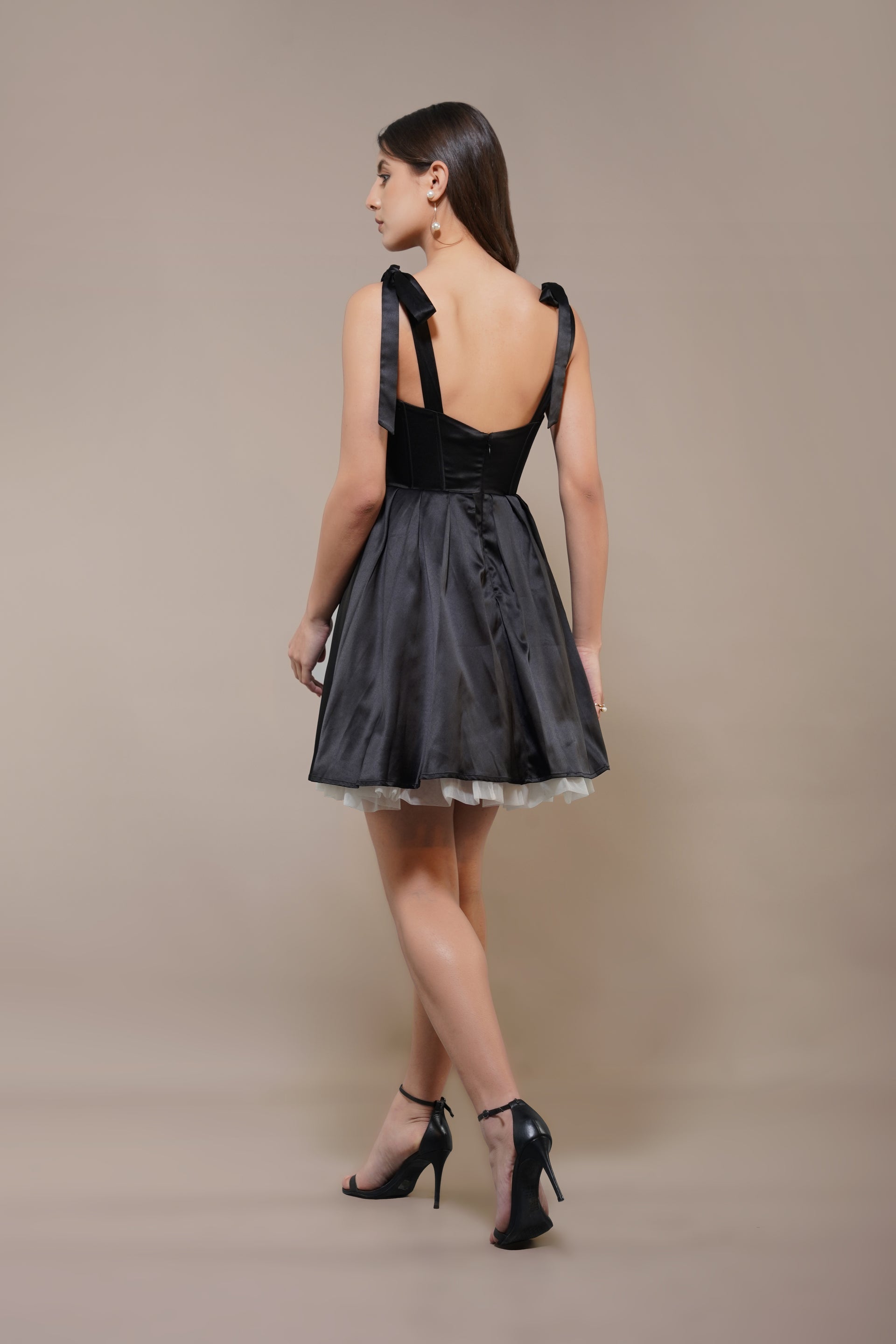 Amai Mini Dress in Black