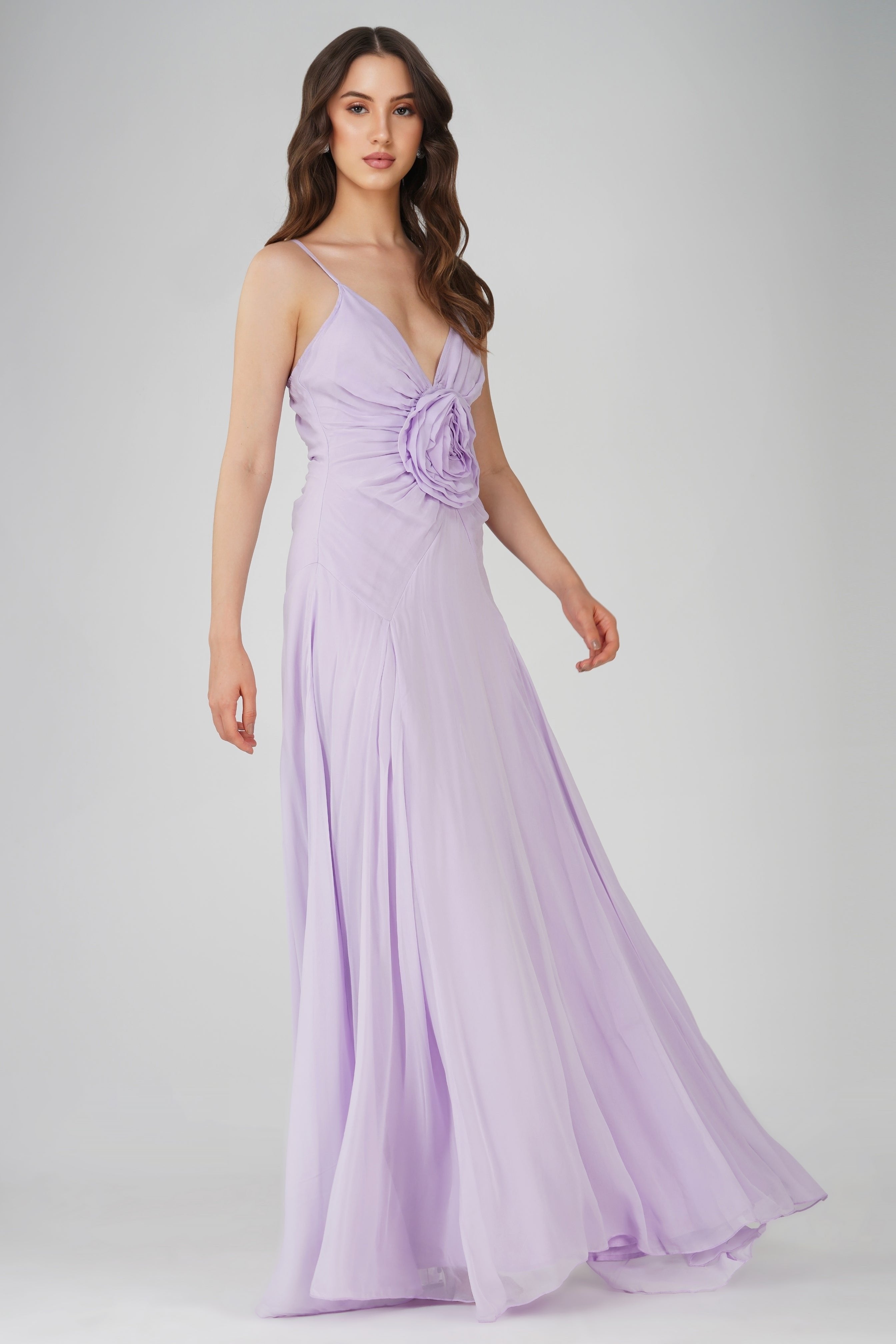 Lilac cocktail dress sales
