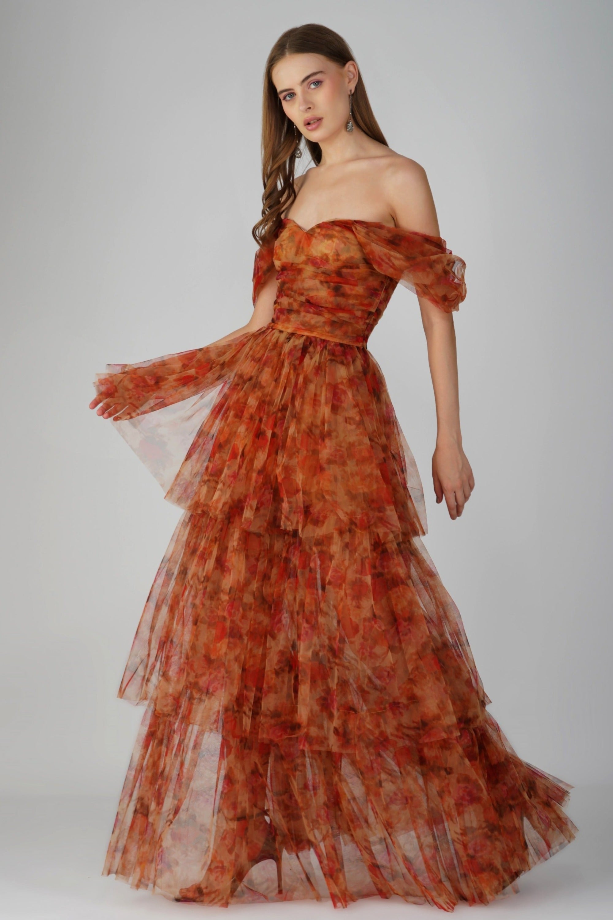 Red summer dresses for weddings outlet