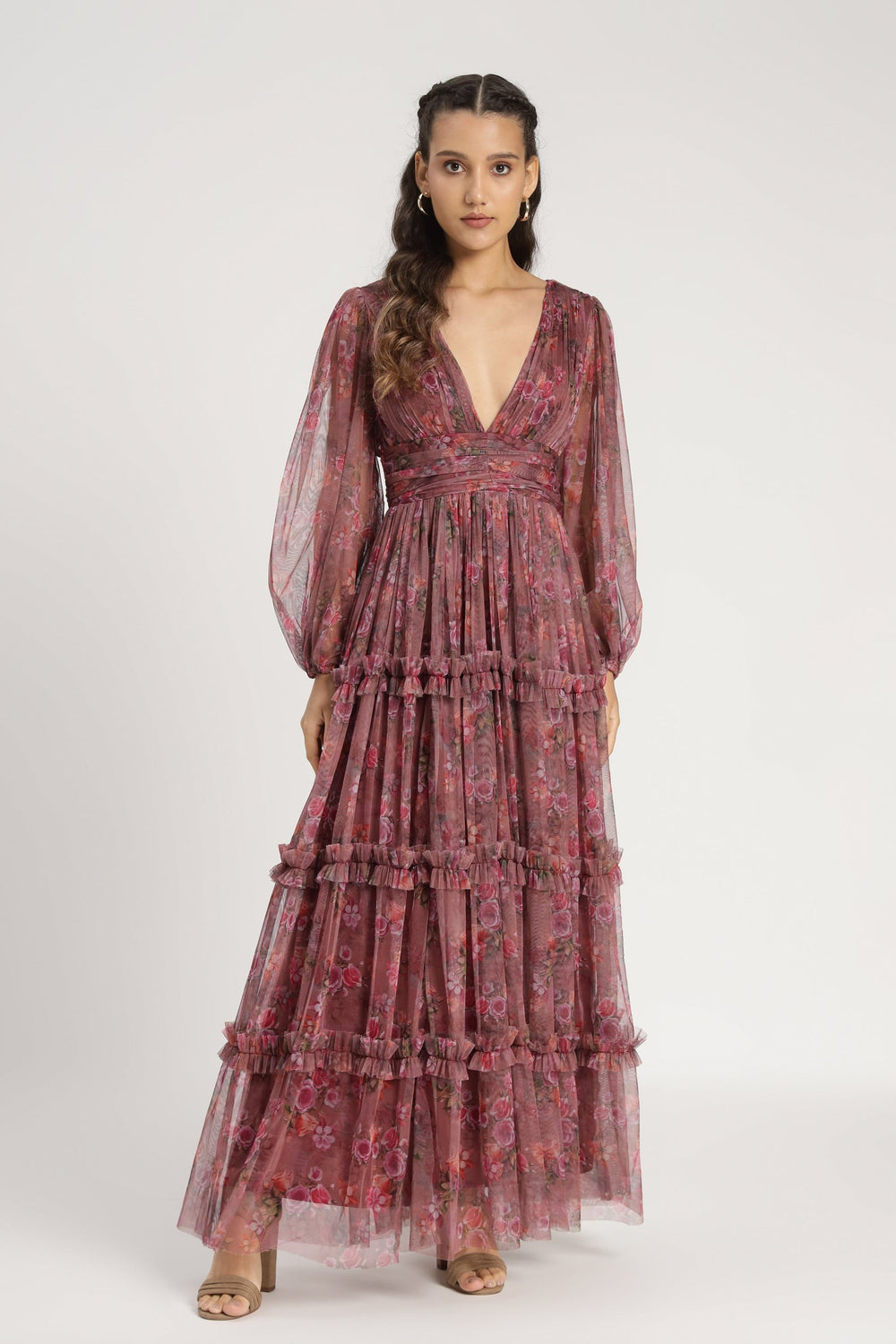 Lace Appliqued And Beaded Long Dresses Stormy