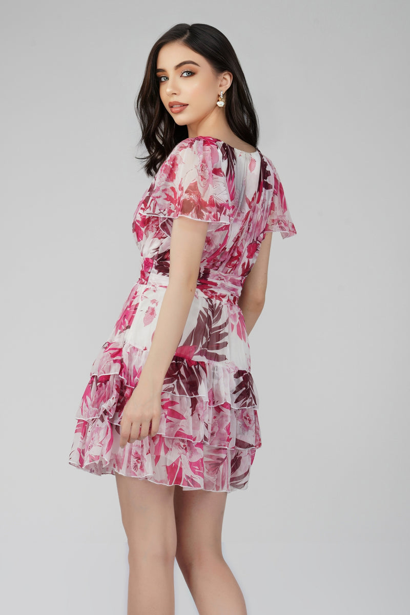 pink-printed-chiffon-mini-dress