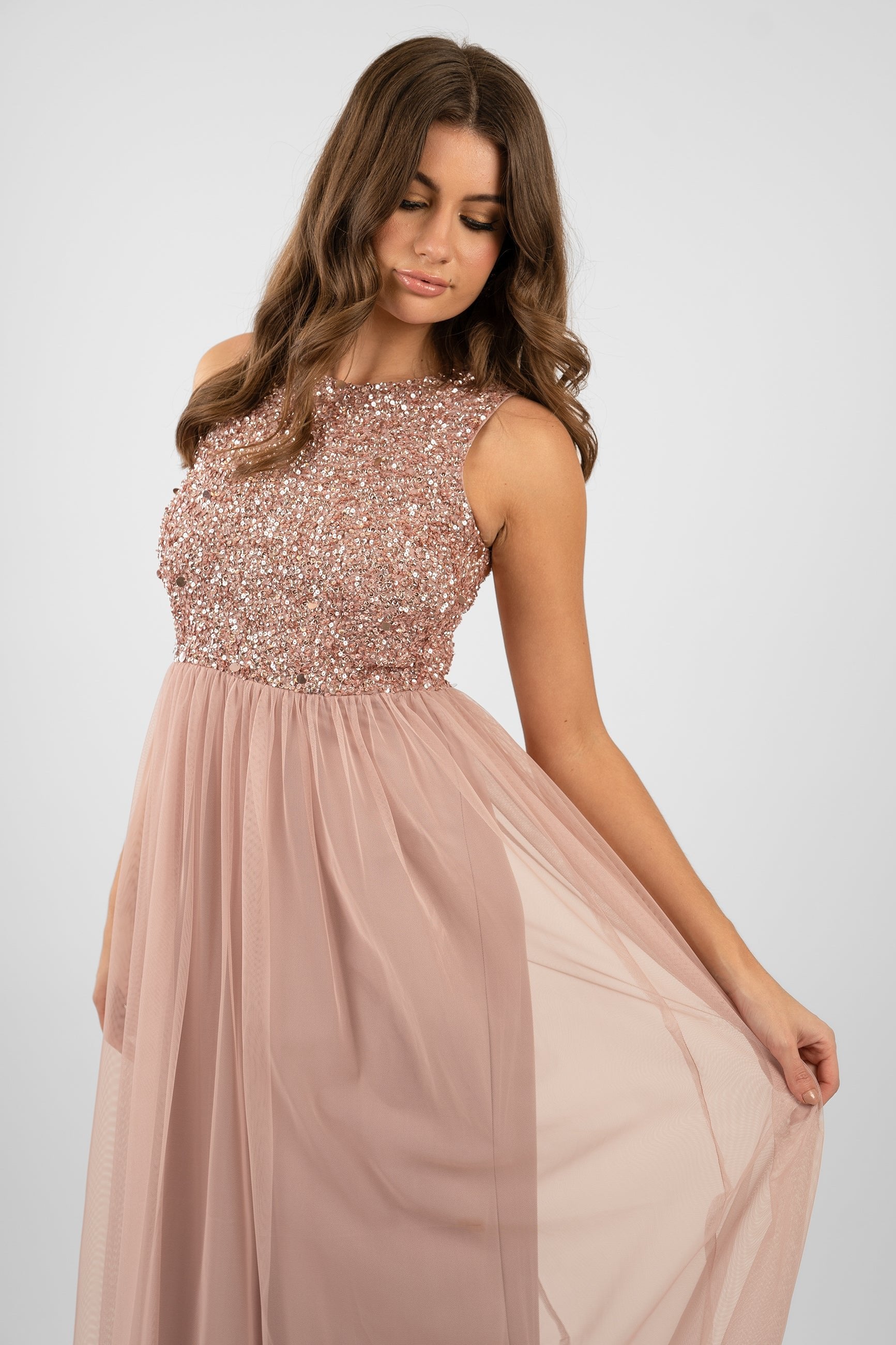 mauve bridesmaid dresses uk Embrace Vintage Romance with Mauve Bridesmaid Dresses BABARONI UK