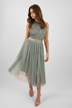 teal-tulle-midi-skirt