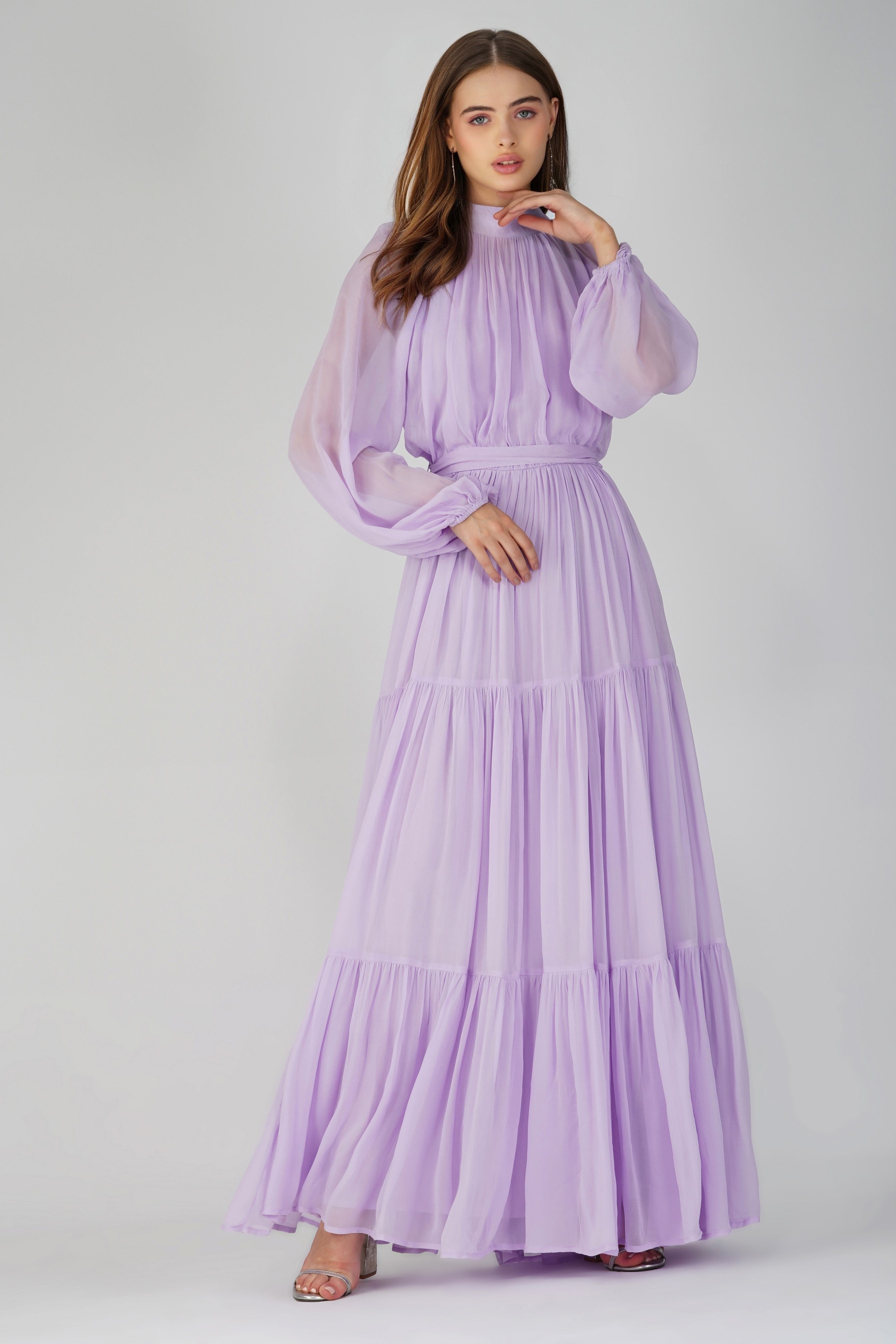 Mauve maxi dress uk sale