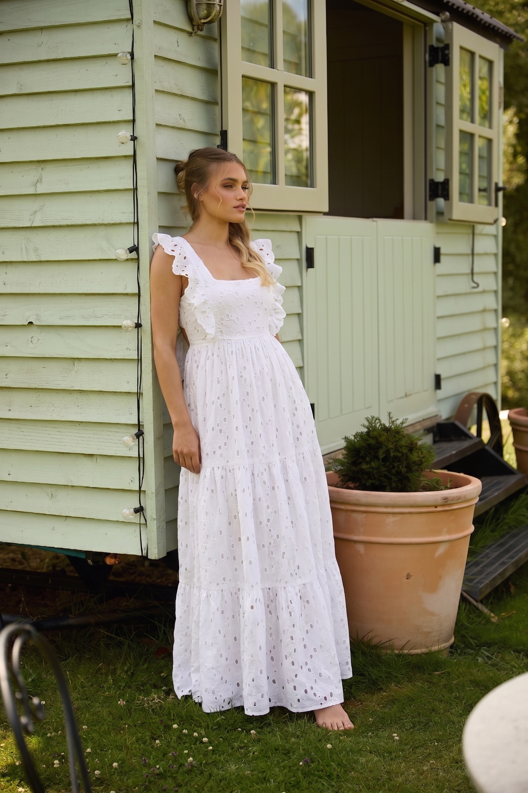 lace beads dresses Ivory Beaded Lace Lia