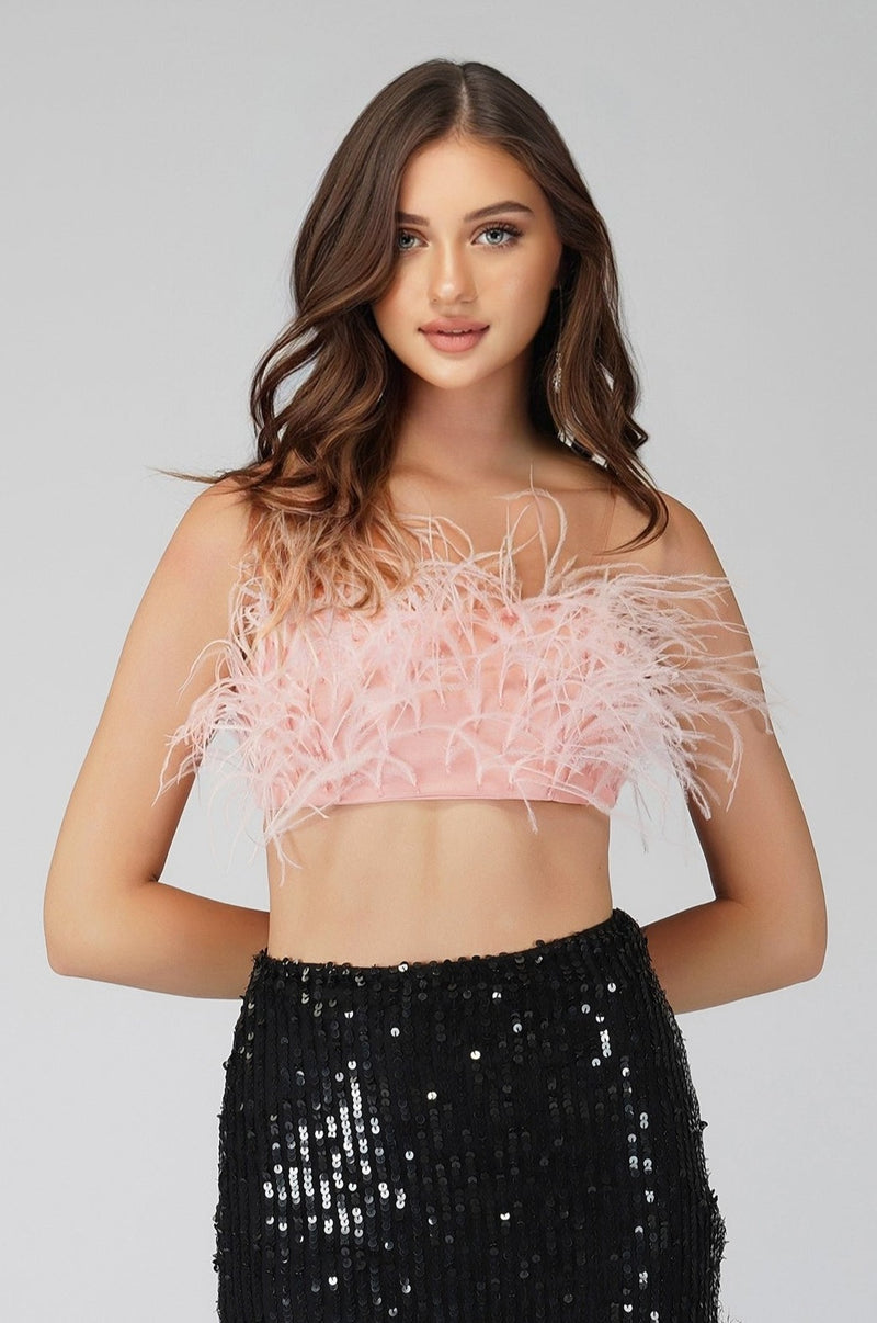 pink-feather-top