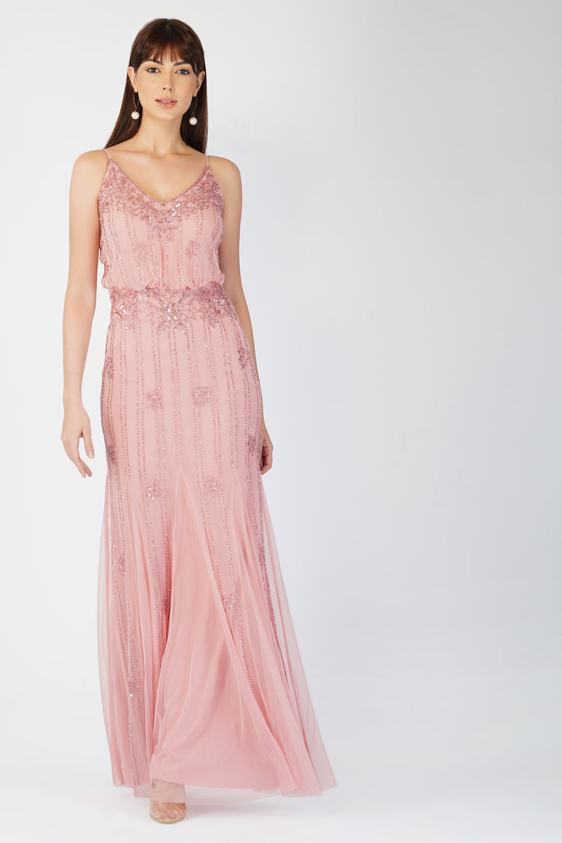 pink bridesmaid dress