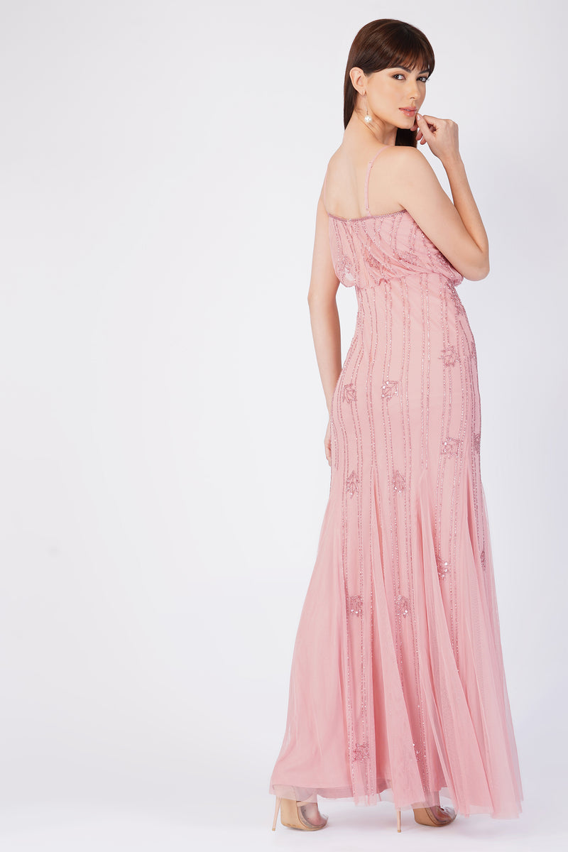 pink bridesmaid dress