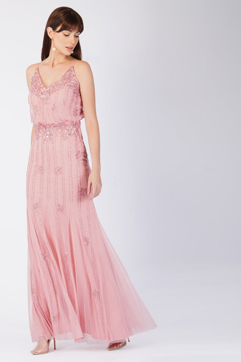 pink bridesmaid dress