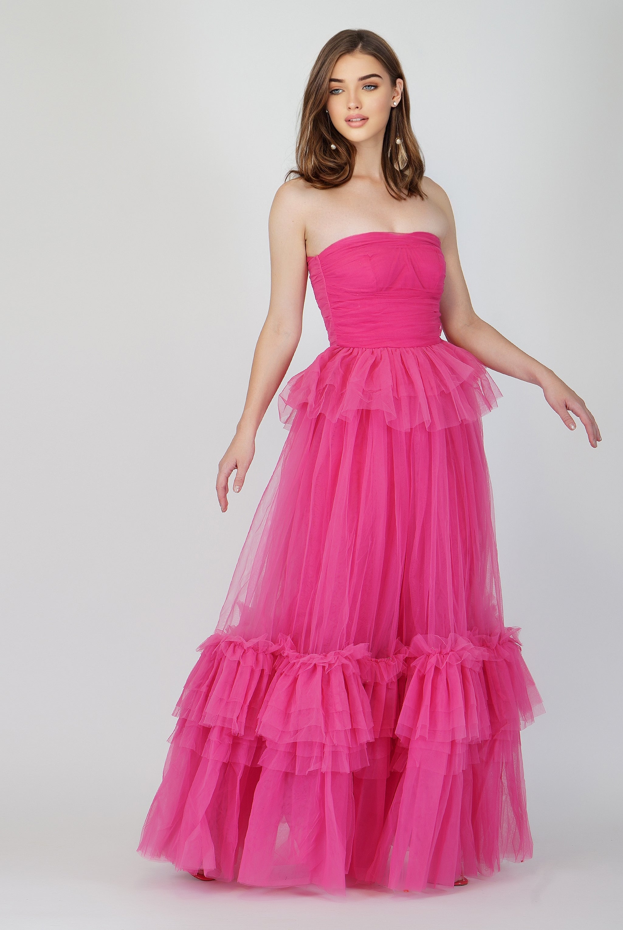 Ana Pink Tulle Dress