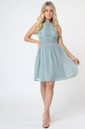 Cherelle Skater in Light Teal