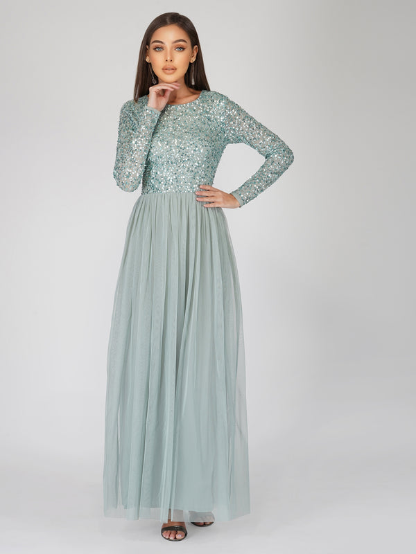 modest bridesmaid dress