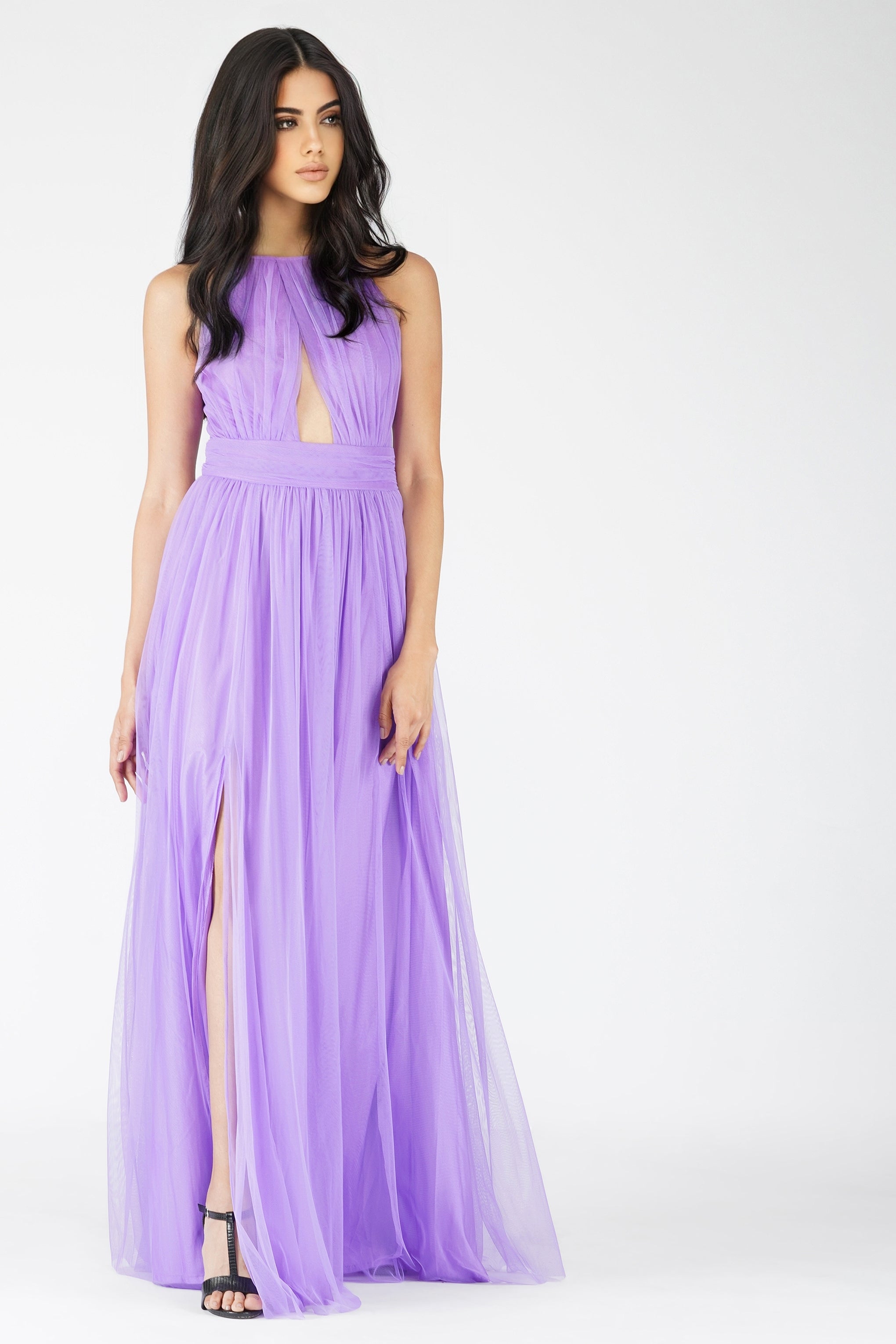 lilac bridesmaid dress