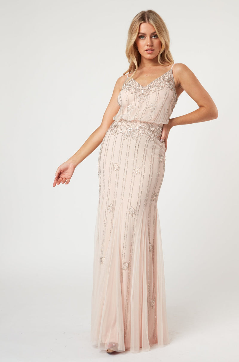 Lace and top beads keeva maxi