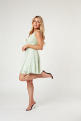 Mint green skater dress hotsell