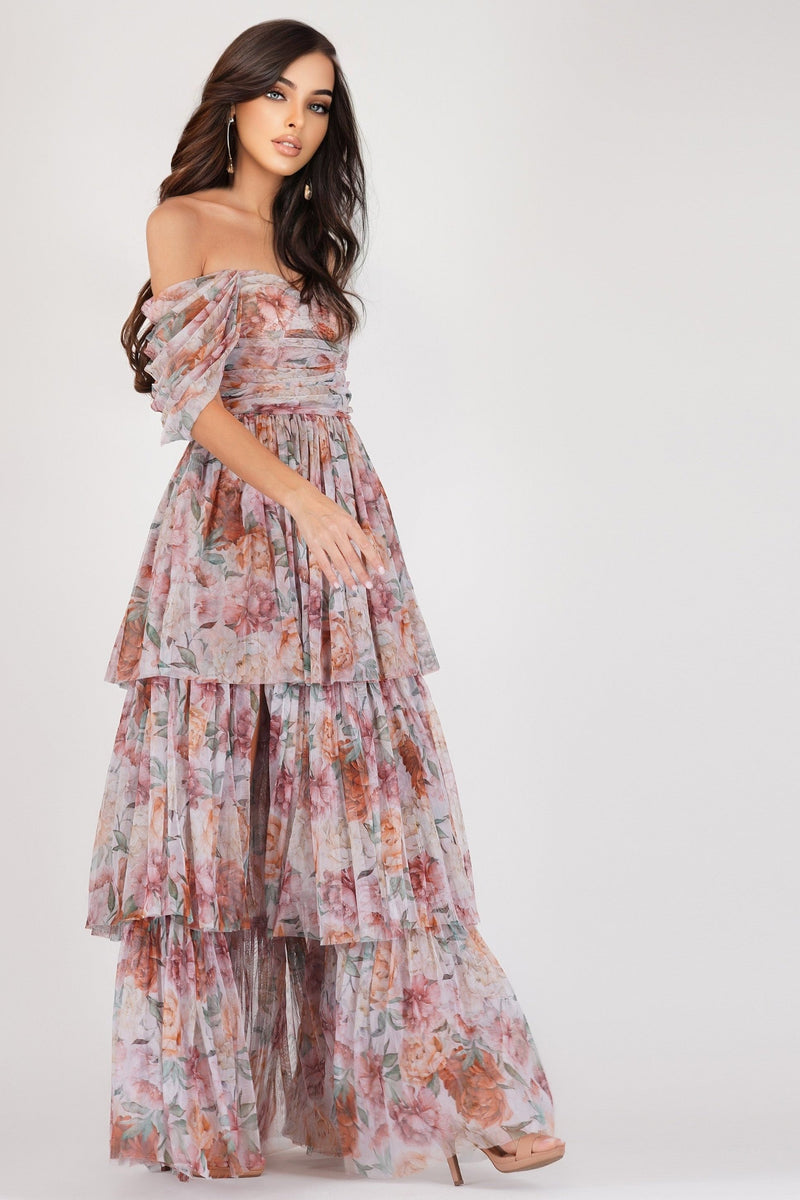 off-shoulder-tulle-maxi-dress-in-brown-floral