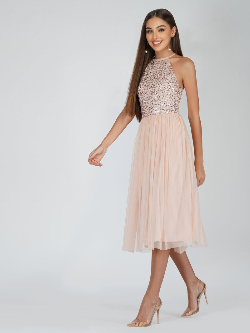 blush-pink-bridesmaid-midi-dress