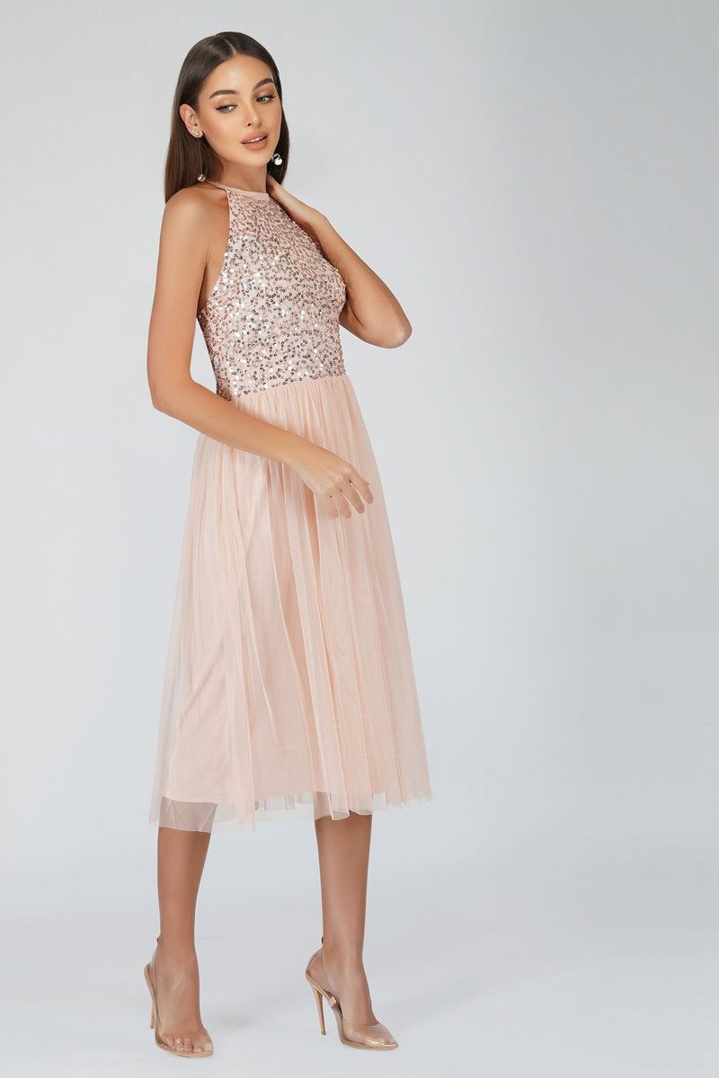 blush-pink-bridesmaid-midi-dress