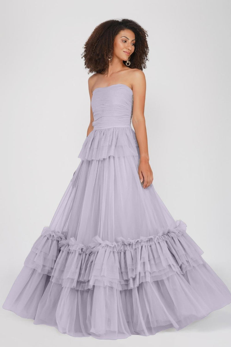 Ana Lilac Tulle Gown
