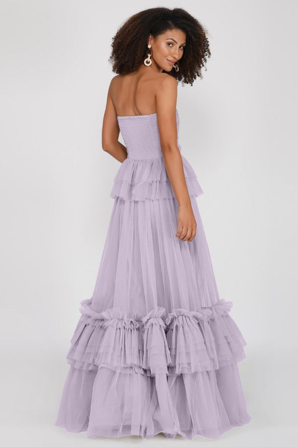 Ana Lilac Tulle Gown